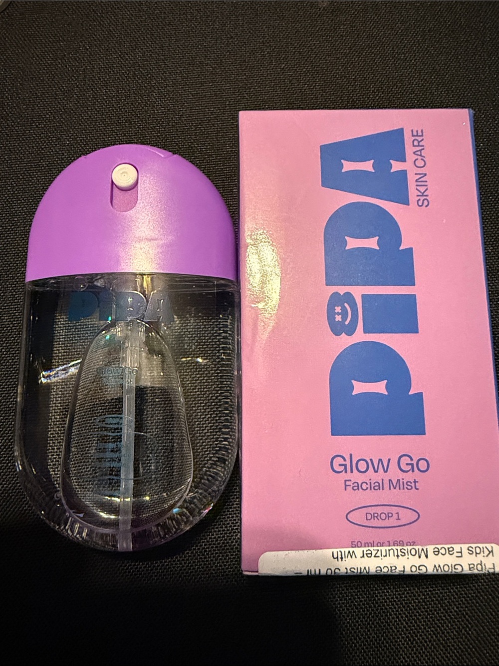 Pipra Glow Go Facial Mist — Purple